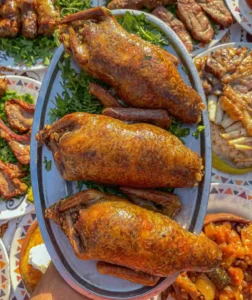حمام محشي من مطعم حجوجة