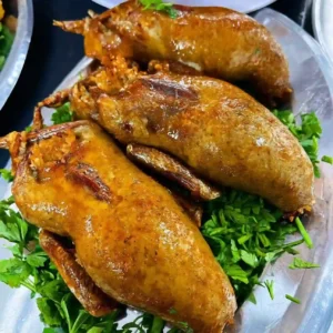 حمام محشي من مطعم أبو نصرة